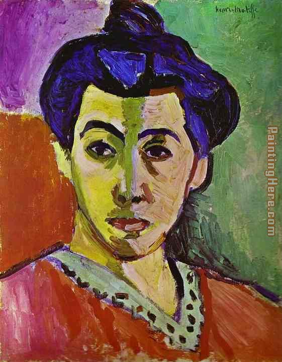 The Green Line painting - Henri Matisse The Green Line art painting